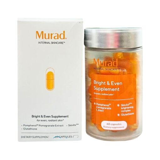 Viên uống trắng da chống nắng Murad Bright & Even Supplement 60 Capsules