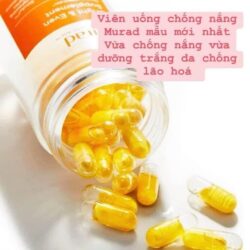 Viên uống trắng da chống nắng Murad Bright & Even Supplement 60 Capsules 7 vien uong chong nang murad pomphenol sunguard dietary supplement 60 vien 220825 kd