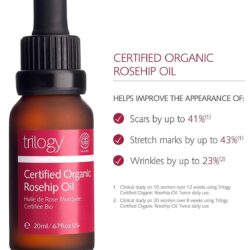 Serum ngan ngua rang da va seo Trilogy Certified Organic Rosehip Oil 20ml3