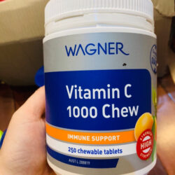 Viên bổ sung Vitamin C Wagner Vitamin C 1000 Chew 250 viên 5 Vien bo sung Vitamin C Wagner Vitamin C 1000 Chew 250 vien 1