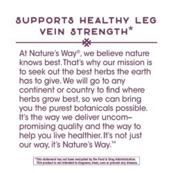 Vien giam gian tinh mach Natures Way Leg Veins 120 vien Mau Moi 5