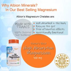 Viên uống bổ sung magie Doctor's Best High Absorption Magnesium 100mg 120 viên 14 Vien uong bo sung magie Doctors Best High Absorption 100mg 120 vien8