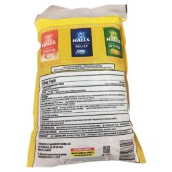 Kẹo Halls thông cổ, mát họng Halls Sugar Free Relief Honey Lemon 180 viên 7 keo halls triple soothing action honey lemon sugar free 180 vien 260924 kb