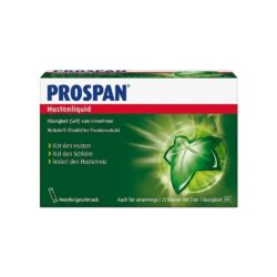 Siro thảo dược ho Prospan Hustenliquid Efeublatter-Trockenextrakt 5ml x21 gói