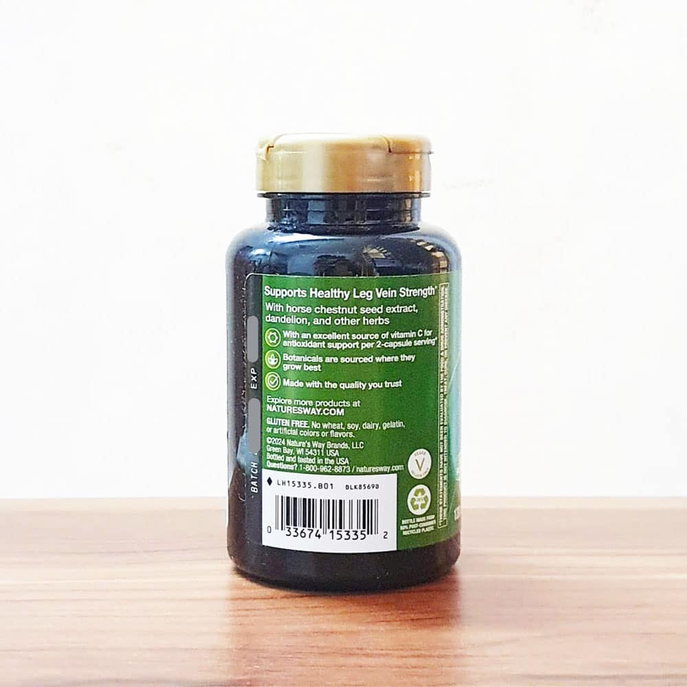 Viên giảm giãn tĩnh mạch Nature's Way Leg Veins 120 viên (Mẫu Mới) 5 Viên giảm giãn tĩnh mạch Nature's Way Leg Veins 120 viên (Mẫu Mới) - Ảnh 5