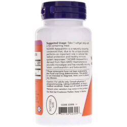 Viên uống chống oxy hoá NOW Astaxanthin 4mg 90 viên 6 vien uong chong oxy hoa now astaxanthin 4mg 90 vien kb