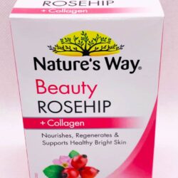 Viên uống Collagen trắng da Nature's Way Beauty Rosehip Collagen 60 viên 13 vien uong collagen trang da natures way beauty rosehip collagen 60 vien kna
