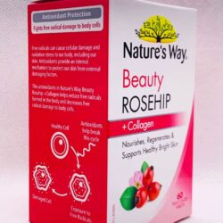 Viên uống Collagen trắng da Nature's Way Beauty Rosehip Collagen 60 viên 14 vien uong collagen trang da natures way beauty rosehip collagen 60 vien knd