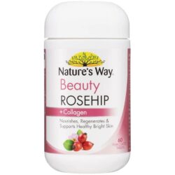 Viên uống Collagen trắng da Nature's Way Beauty Rosehip Collagen 60 viên 19 vien uong collagen trang da natures way beauty rosehip collagen 60 vien knh