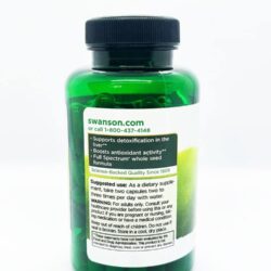 vien uong giai doc gan swanson milk thistle 500mg 100 capsules 241025 kc