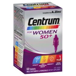 Vitamin cho nữ trên 50 Centrum for Women 50+ 60 viên 8 vitamin cho nu tren 50 centrum for women 50 60 vien kb
