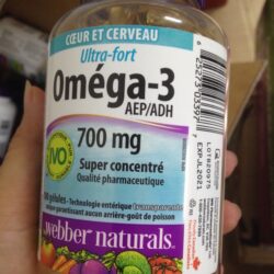 Dầu cá Webber Naturals Omega 3 700mg 100 viên 6 Dau ca Webber Naturals Omega 3 700mg 100 vien1