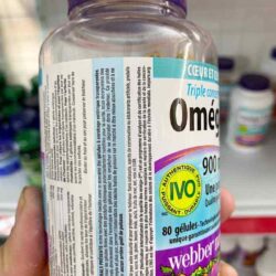 Dầu cá Webber Naturals Triple Strength Omega-3 900mg EPA/DHA 80 viên 9 Dau ca Webber Naturals Triple Strength Omega 3 with CoQ10 900mg 80 vien 0027