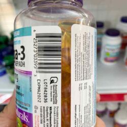 Dầu cá Webber Naturals Triple Strength Omega-3 900mg EPA/DHA 120 viên 7 Dau ca Webber Naturals Triple Strength Omega 3 with CoQ10 900mg 80 vien 0029