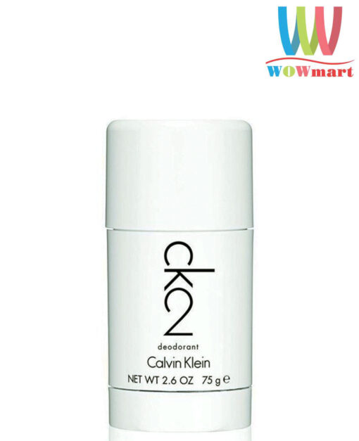 Lăn khử mùi hương nước hoa nam Calvin Klein 2 Deodorant Stick 75g