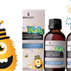 Siro ho chua mat ong Manuka Brauer Manuka Honey Chesty Cough 100ml1