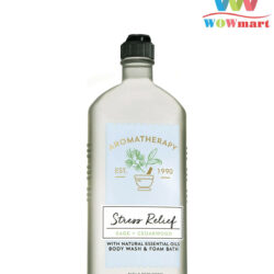 Sữa tắm Bath&Body Works Aromatherapy S̶tress Relief Sage+CedarWood 295ml