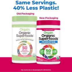 Bột 50 loại rau củ quả hữu cơ Orgain 50 Organic Superfoods 280g (Berry) 10 bot 50 loai rau cu qua huu co orgain 50 organic superfoods 280g knwc