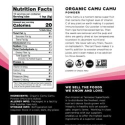 bot camu camu huu co terrasoul superfoods camu camu powder 99g kd