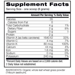 bot co lua mi huu co amazing grass organic wheat grass 240g khh