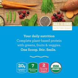 bot protein huu co amazing grass protein superfood 341g huong vani kl