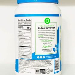 bot protein thuc vat huu co orgain organic protein greens 882g huong vani knc