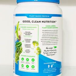 bot protein thuc vat huu co orgain organic protein greens 882g huong vani knd