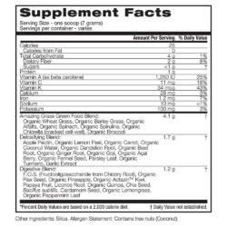 bot sieu thuc pham giai doc va ho tro tieu hoa amazing grass green superfood detox digest 210g kc