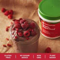 bot sieu thuc pham xanh amazing grass green superfood 15 goi vi dau kc