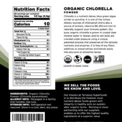 bot tao luc chlorella huu co terrasoul superfoods chlorella powder 170g kb