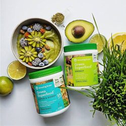 bot thuc pham huu co giau nang luong amazing grass green superfood energy 210g vi chanh kf