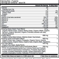 bot thuc pham huu co giau nang luong amazing grass green superfood energy 210g vi chanh ki