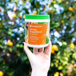 bot thuc pham huu co tang cuong mien dich amazing grass green superfood immunity 210g vi quyt kb