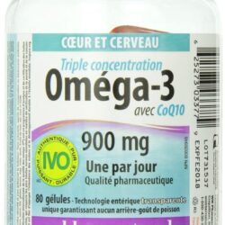 Dầu cá Webber Naturals Triple Strength Omega-3 900mg CoQ10 80 viên 5 dau ca webber naturals triple strength omega 3 with coq10 900mg 80 vien kg