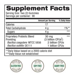 Kẹo dẻo bổ sung men vi sinh Trunature Digestive Probiotic Gummies 180 viên 4 keo deo bo sung men vi sinh trunature digestive probiotic gummies 180 vien ka