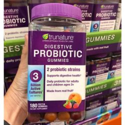 Kẹo dẻo bổ sung men vi sinh Trunature Digestive Probiotic Gummies 180 viên 5 keo deo bo sung men vi sinh trunature digestive probiotic gummies 180 vien kg