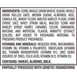 Ngũ cốc yến mạch mật ong Post Honey Bunches Oats Cereal Almonds 1.41kg 12 ngu coc yen mach mat ong post honey bunches oats cereal almonds 1 36kg ka