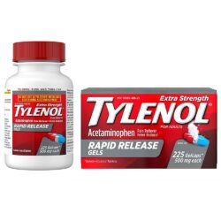 Viên uống Tylenol Acetaminophen Extra Strength 500mg 225 Gelcaps 6 vien uong giam dau ha sot tylenol extra strength rapid release gels 500mg 225 vien ka
