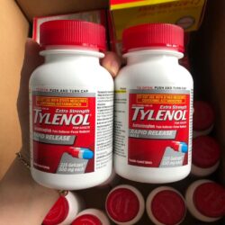 Viên uống Tylenol Acetaminophen Extra Strength 500mg 225 Gelcaps 9 vien uong giam dau ha sot tylenol extra strength rapid release gels 500mg 225 vien kd