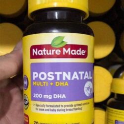 vitamin cho phu nu sau sinh nature made postnatal multi dha 70 vien knwa
