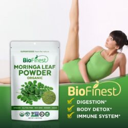 Bột chùm ngây hữu cơ Biofinest Moringa Leaf Powder Organic 114g 13 bot chum ngay huu co biofinest moringa leaf powder organic 114g kc