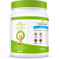 bot protein huu co orgain organic protein 462g huong vani kc