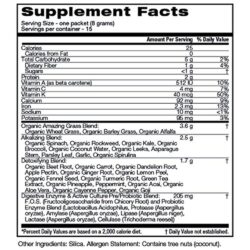 bot sieu thuc pham thanh loc co the amazing grass green superfood alkalize detox 15 goi kb