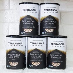 hat dieu huu co terrasoul raw whole cashews 454g kc