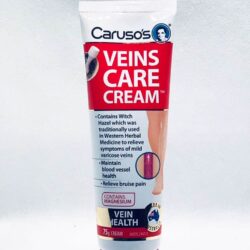 Kem bôi cải thiện suy giãn tĩnh mạch Caruso’s Veins Care Cream 75g 5 kem boi dieu tri suy gian tinh mach carusos veins care cream 75g kna