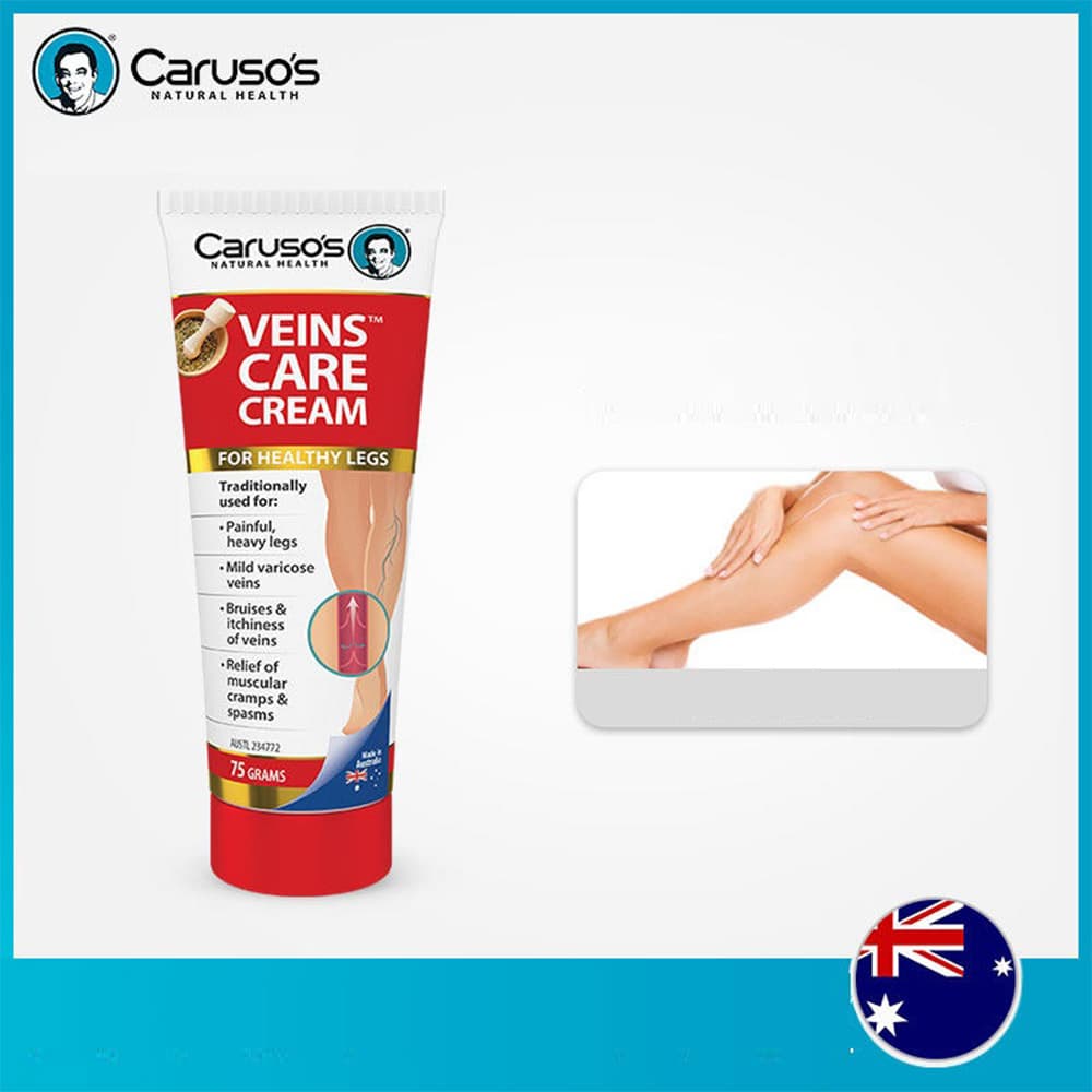 Kem bôi điều trị suy giãn tĩnh mạch Caruso’s Veins Care Cream 75g