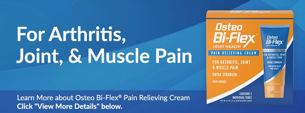 Kem bôi giảm đau xương khớp Osteo Bi-Flex Pain Relieving Cream 3 tuýp x71g