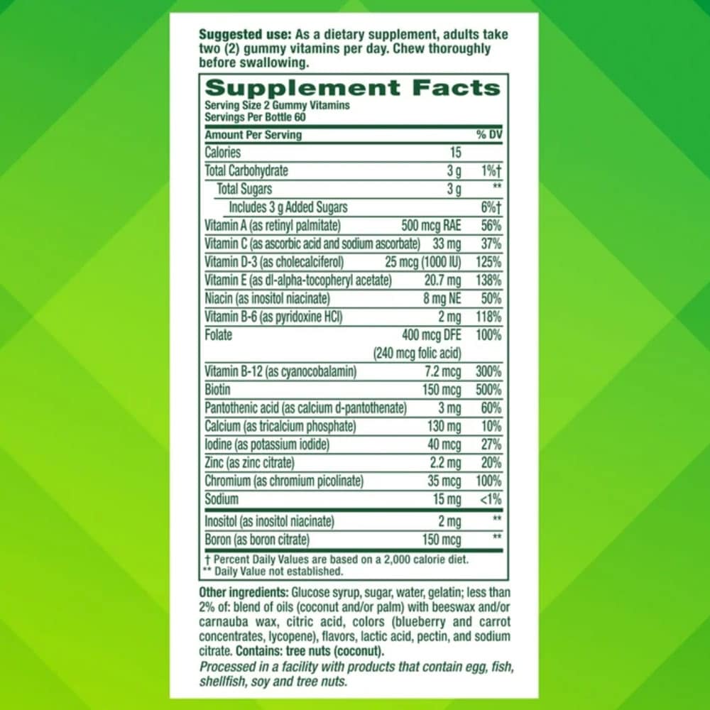Kẹo bổ đa Vitamin dành cho phụ nữ Vitafusion Women’s Multivitamin 150 viên 4 Kẹo bổ đa Vitamin dành cho phụ nữ Vitafusion Women’s Multivitamin 150 viên - Ảnh 4