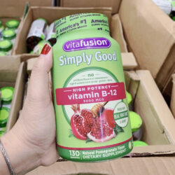 Kẹo dẻo bổ sung B12 Vitafusion Simply Good High Potency Vitamin B12 3000mcg 130 viên 5 keo deo bo sung b12 vitafusion simply good high potency vitamin b12 3000mcg 130 vien ka