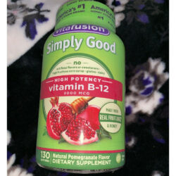 Kẹo dẻo bổ sung B12 Vitafusion Simply Good High Potency Vitamin B12 3000mcg 130 viên 6 keo deo bo sung b12 vitafusion simply good high potency vitamin b12 3000mcg 130 vien kc